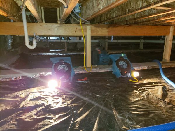 Crawlspace Water Removal in Lehigh Acres